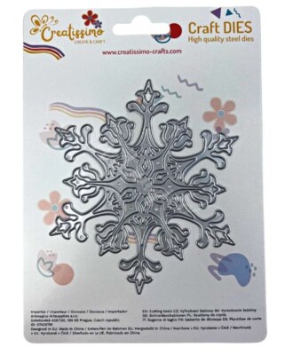 Vyřezávací šablona ARTMAGICO - velká vločka - 1 ks