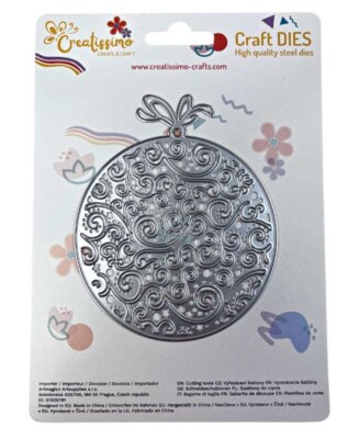 Vyřezávací šablona ARTMAGICO - velká baňka - 1 ks