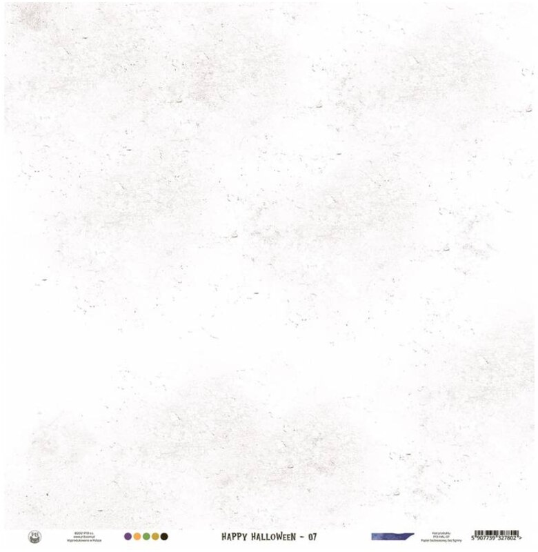 Potištěný papír 12x12" P13 Happy Halloween 07 - 1 list