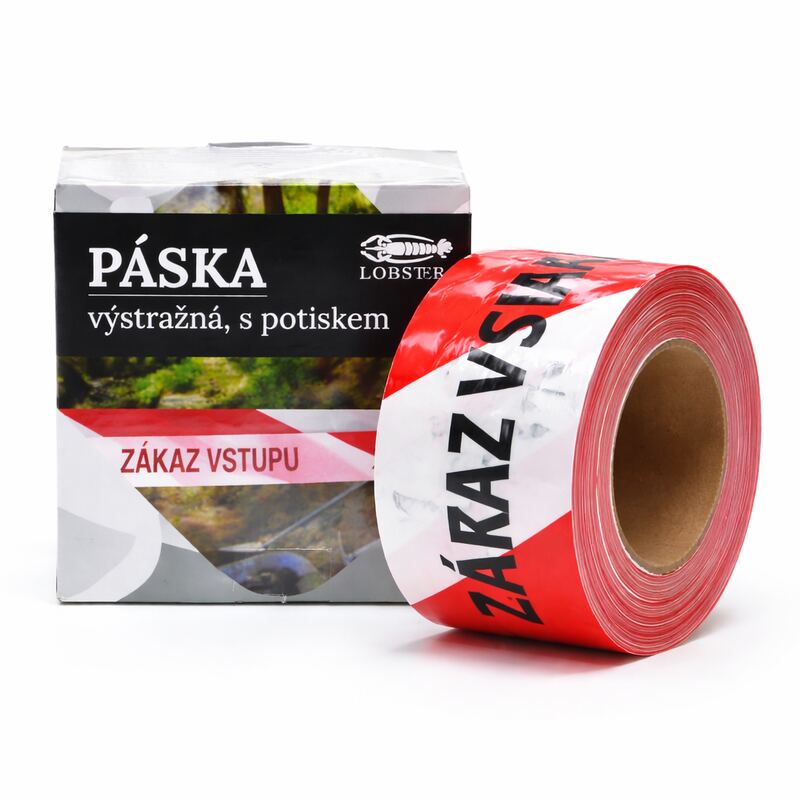 Vytyčovací páska ZÁKAZ VSTUPU - 80 mm x 250 m
