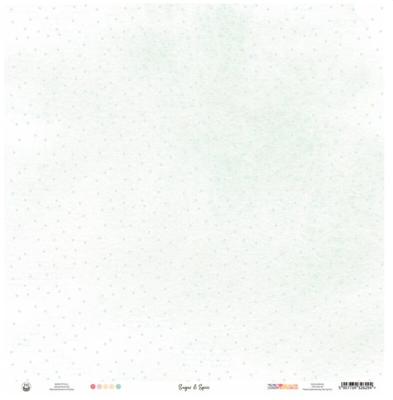 Potištěný papír 12x12" P13 Sugar and Spice 07 - 1 list