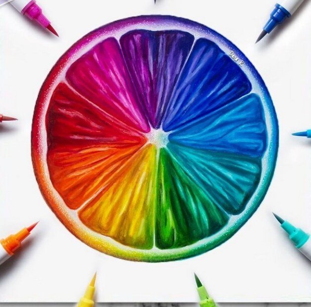 Akvarelové fixy s dvěma hroty OHUHU v dárkové krabičce