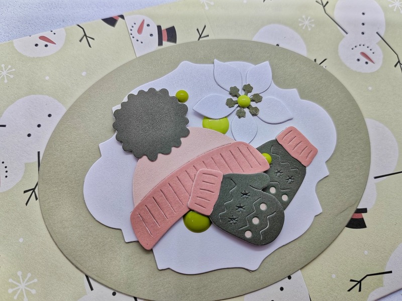 Dárková obálka - Sněhuláci