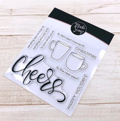 Silikonová razítka MODA SCRAP - hrnečky - sada 10 ks