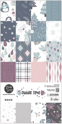 Sada papírů MODA SCRAP 6 x12" - Cuddle Time - sada 21 listů