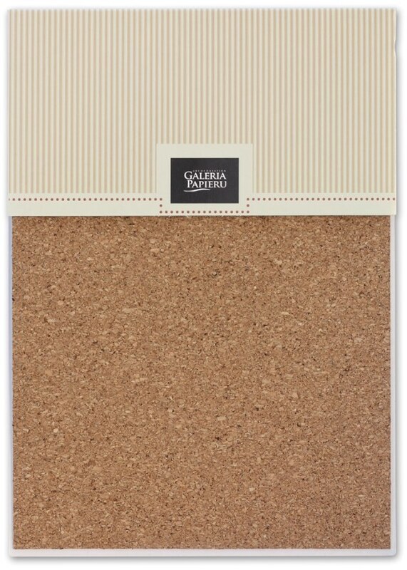 Samolepicí korkové listy A5 - sada 4 ks