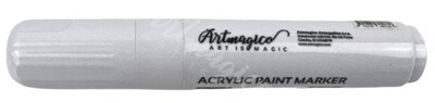 Akrylový bílý popisovač Artmagico 10 mm - 1 ks