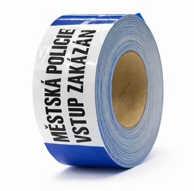 Vytyčovací páska MĚSTSKÁ POLICIE
