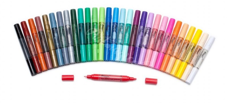 Akrylové fixy se dvěma hroty Artmagico DUAL - sada 30 ks