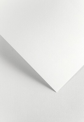 Matný papír se strukturou lnu A4 220g - bílý