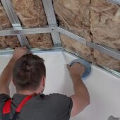 Použití soklové pásky Gerband 970