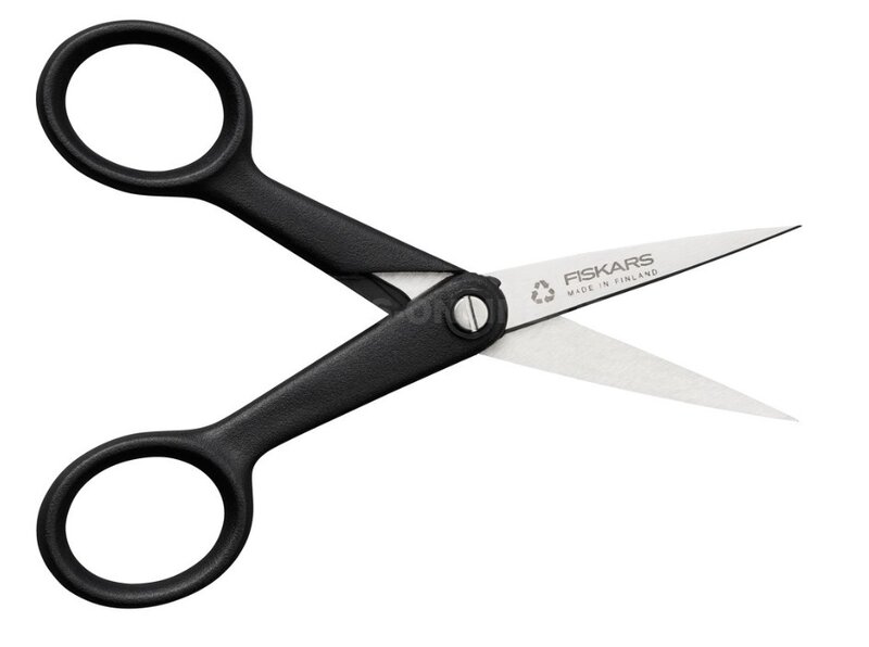 Precizní nůžky Fiskars, černé, 13 cm - 1 ks