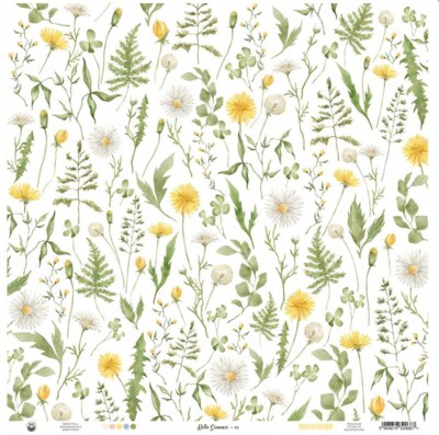 Potištěný papír 12x12" P13 Hello Summer 03 - 1 list