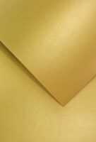 Lesklé papíry s perletí A4 220g - zlatá antik, 20 ks - sada 20 ks