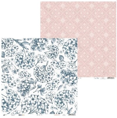 Potištěný papír 12x12" P13 New Moon 02 - 1 list