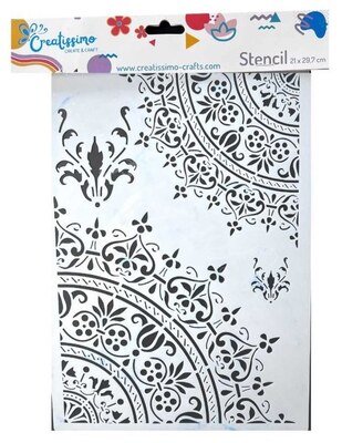 Velká plastová šablona Artmagico - mandala - 1 ks