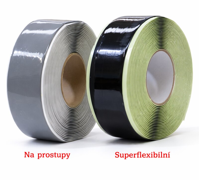 Butylová páska superflexibilní - 50 mm x 10 m x 2 mm