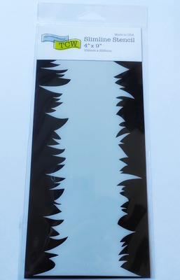 Plastová šablona TCW - tráva - 1 ks