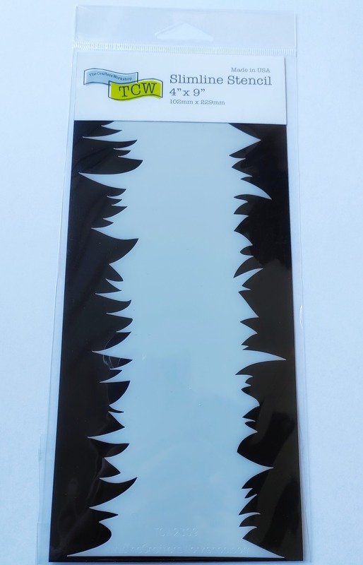 Plastová šablona TCW - tráva - 1 ks