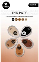 DYE inkousty Studio Light - hnědé - sada 5 ks