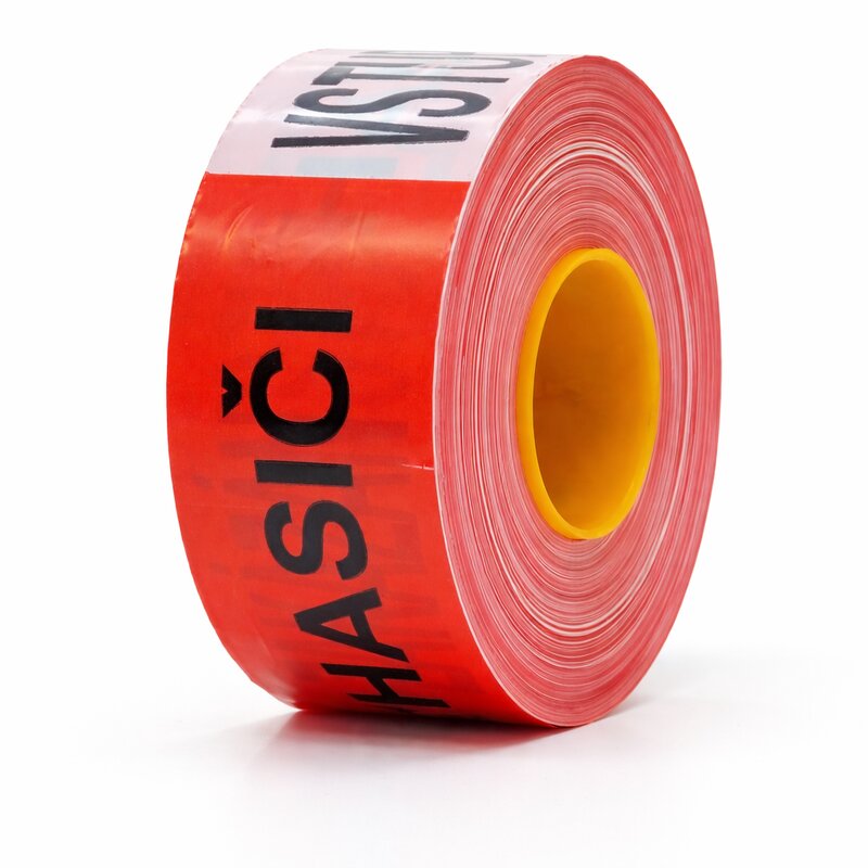 Vytyčovací páska HASIČI - 75 mm x 500 m