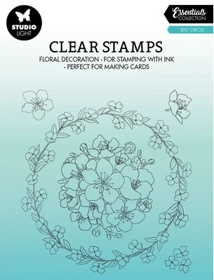 Silikonová razítka Studio Light - sakura - sada 5 ks