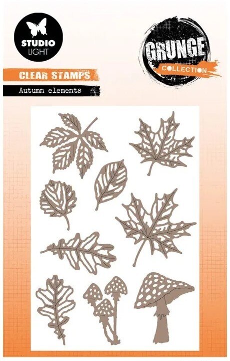 Vyřezávací šablony Studio Light - listy a houby