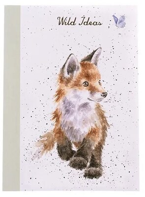 Luxusní zápisník A6 Wrendale Designs - liška - 1 ks