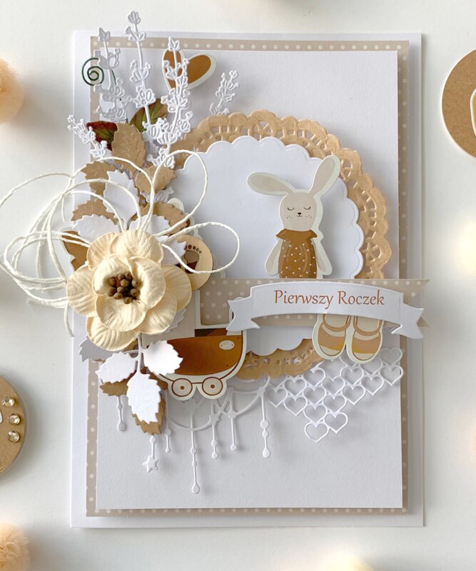 Papírové výseky dpCraft - Baby - sada 50 ks