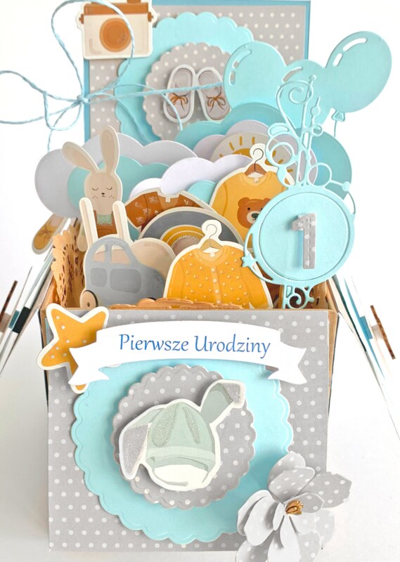 Papírové výseky dpCraft - Baby - sada 50 ks