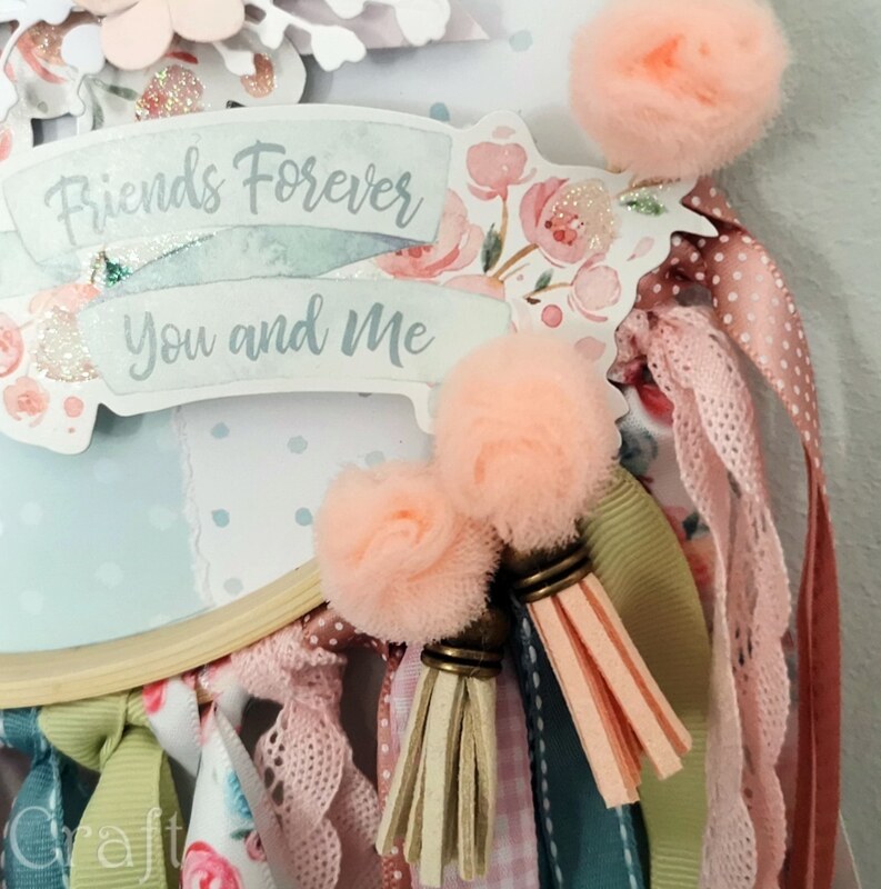 Ozdobné střapce dpCraft - barevné - sada 8 ks