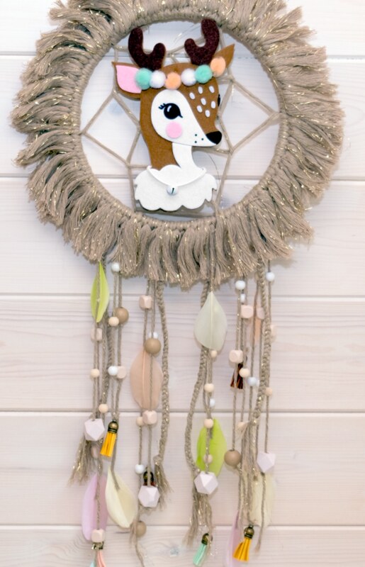 Ozdobné střapce dpCraft - barevné - sada 8 ks