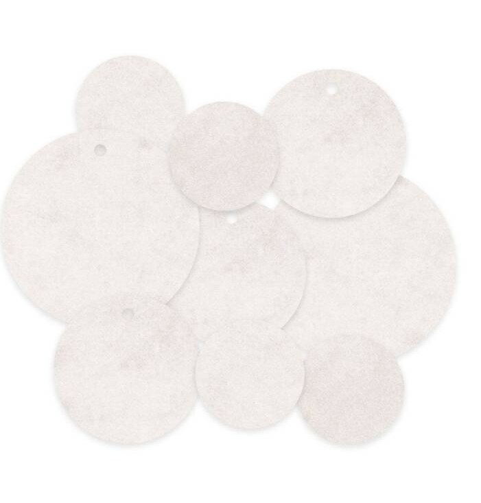 Dekorativní visačky kulaté P13 - Once upon a time - sada 9 ks