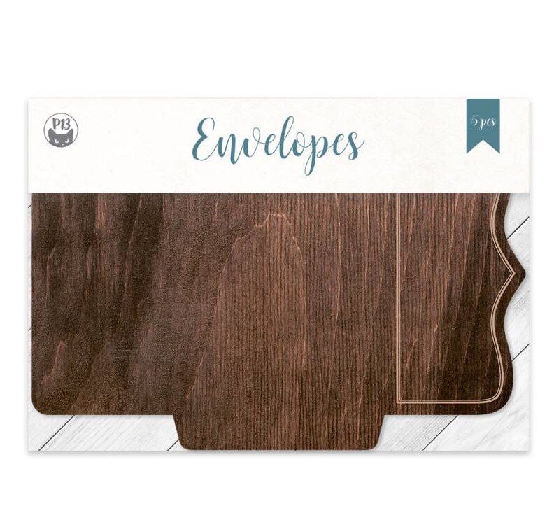 Mini obálky P13 - Naturalist 02 - sada 5 ks