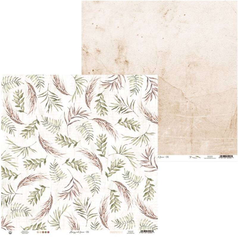 Sada scrapbookových oboustranně potištěných papírů P13 12x12" Always and Forever - sada 12 listů