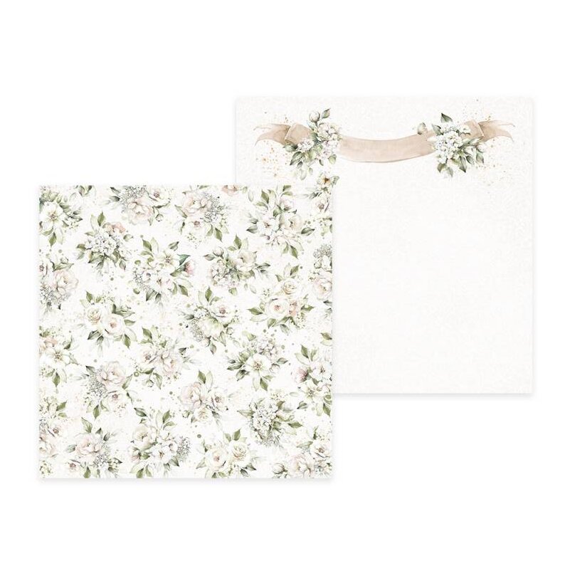 Scrapbookové oboustranně potištěné papíry P13 6x6" - Love and Lace - sada 12 listů