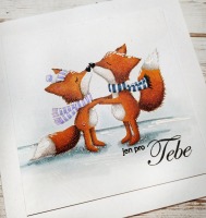 Přání ruční výroba - Jen pro tebe - 1 ks