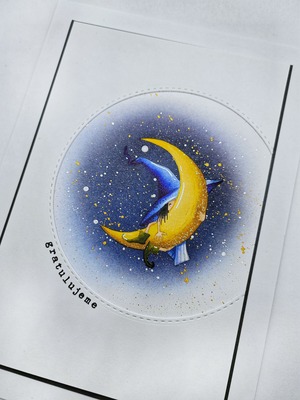 Přání ruční výroba - Čarodějka - 1 ks