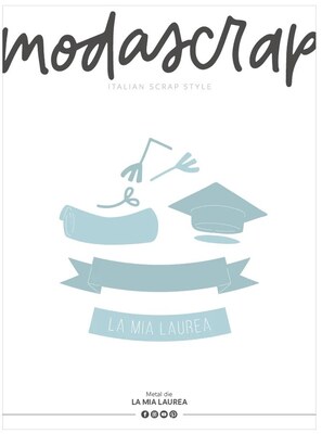 Vyřezávací šablony MODA SCRAP - promoce - sada 8 ks