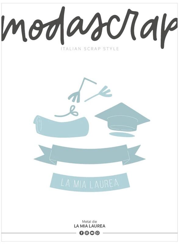 Vyřezávací šablony MODA SCRAP - promoce - sada 8 ks