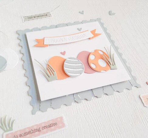 Vyřezávací šablony MODA SCRAP - Velikonoce - sada 16 ks