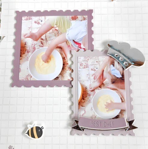 Vyřezávací šablony MODA SCRAP - šéfkuchař - sada 6 ks