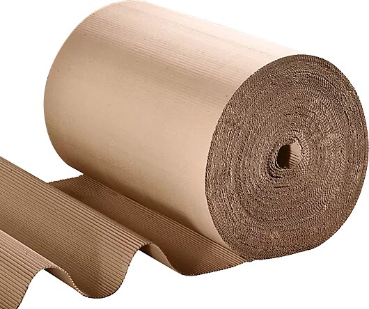 Vlnitá lepenka v roli