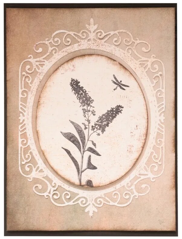 Silikonová razítka Studio Light - luční květy - sada 4 ks