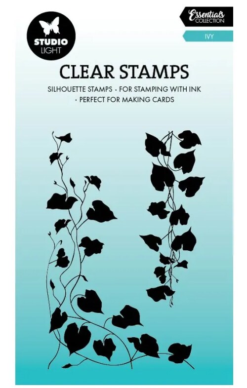 Silikonová razítka Studio Light - břečťan - sada 2 ks