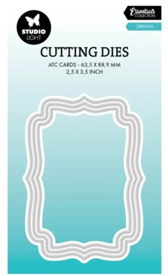 Vyřezávací šablony Studio Light - ozdobné rámečky - sada 3 ks