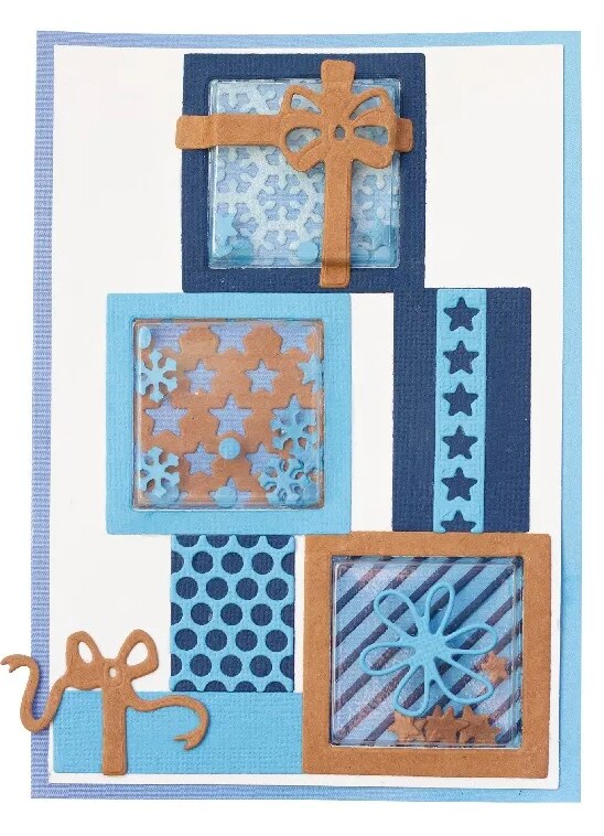 Vyřezávací šablony Studio Light - dárečky - sada 13 ks