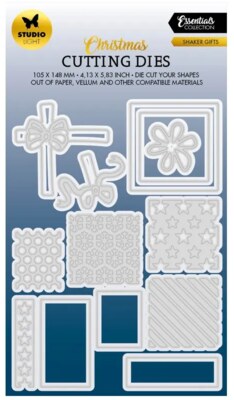 Vyřezávací šablony Studio Light - dárečky - sada 13 ks