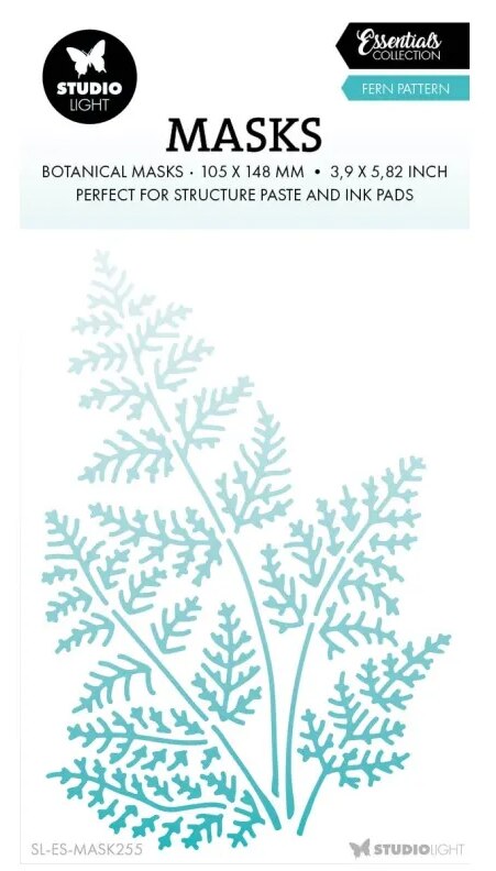 Plastová šablona Studio Light - kapradí - 1 ks
