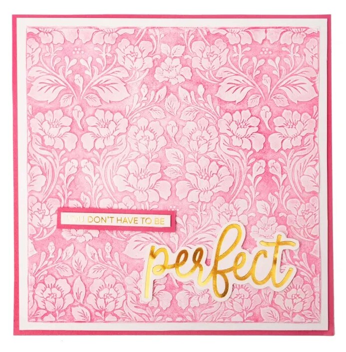 Embosovací kapsa 3D Studio Light - květiny - 1 ks